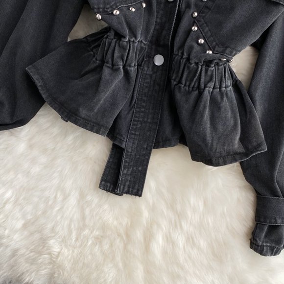 Studded Denim Jacket! - Picture 6 of 11